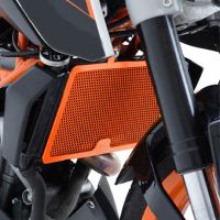 โอซี✔หม้อน้ำยามสำหรับ KTM Duke 125 200 250 390ดยุค2017 2018 2019 2020 2021 2022รถมอเตอร์ไซค์ฉากป้องกันเครื่องทำความร้อนเคสป้องกัน