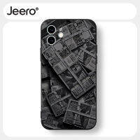 [ส่งสินค้าภายใน 24 ชั่วโมง]Jeero เคสไอโฟน เคสซิลิโคนนุ่มกันกระแทกน่ารักตลก เคสศัพท์ Compatible for 14 13 12 11 Pro Max SE 2023 X XR XS 8 7 6 6S Plus พลัส HFF2987