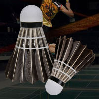 12-Pack Goose Feather Badminton with Great Stability Durability High Speed Shuttles