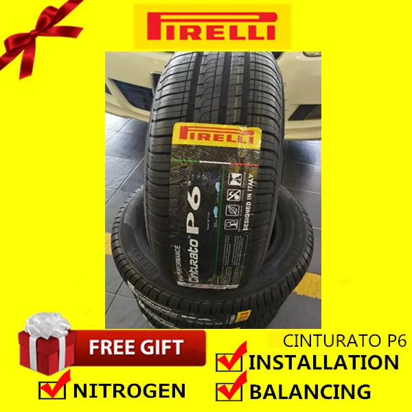 Pirelli Cinturato P6 tyre tayar tire (With Installation) 195/60R16 