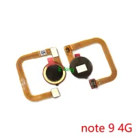 สำหรับ Xiaomi Redmi Note ปุ่มโฮม9 4G 5G เมนูกลับคืนด้วยลายนิ้วมือเซนเซอร์กุญแจสายเคเบิลงอได้