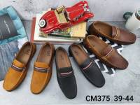 รองเท้าหนังลำลองผู้ชาย  CM375 มี  3 สี 39-44