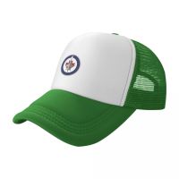 NHL Winnipeg Jets Mens Funny Trucker Hat Mesh Baseball Cap for Women Cap Great for Fishing Travel Mountaineering