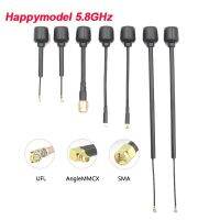 Happymodel 5.8GHz Lollipop Omni Circular Polarized RHCP LHCP Black Antenna 2.5DBi UFL / SMA / MMCX Angle for FPV Racing Drones Electrical Circuitry Pa