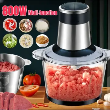 2L/3L Electric Meat Grinder,Stainless Steel Food Chopper Meat Blender Food  Processor for Meat,Onion,Vegetables