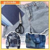 GOTORADE ผ้า กาวในตัว ตกแต่งเดนิม เสื้อผ้า สติกเกอร์เสื้อผ้า ฌอง แพตเชส เตารีดบนแพทช์ แพทช์ซ่อมกางเกงยีนส์