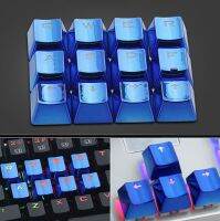 แป้นเปลี่ยนคีย์บอร์ด 12 แป้นทนทานบุคลิกภาพอุปกรณ์เสริมคีย์บอร์ด Universal Mechanical Keyboard PBT Keycaps-qlcaee181