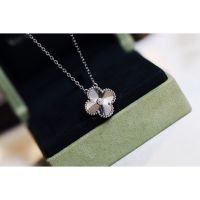 [S925 silver] Classic V limited edition lucky clover necklace fashion jewelry