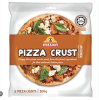 Pizza crust wholemeal 300g - Mission