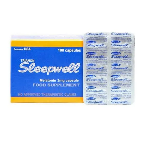 Sleepwell 3 Mg 100 Capsules | Lazada PH