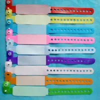【One Hundred Pieces Per Pack】Disposable Amusement Park Bracelet Activity Wristband Childrens Paradise Identification Tape Bell Sleeve