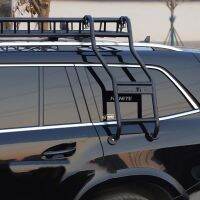 บันไดข้างสำหรับ Pajro V98W เหมาะกับรถที่มี roof Rack