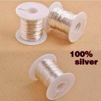 Suellen เครื่องประดับ1เมตร100 925สายสายเงินสเตอร์ลิงสร้อยคอต่างหูส่วนประกอบ DIY เครื่องประดับค้นพบทำเครื่องประดับขายส่ง