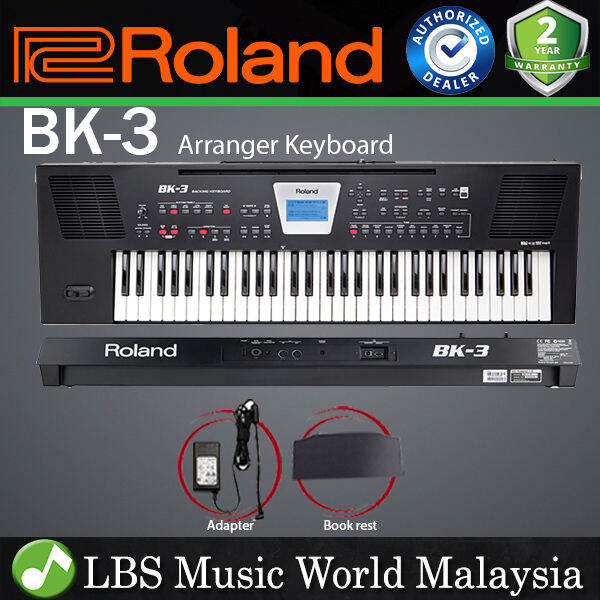 Roland BK-3 PRO Intelligent Arranger Keyboard 61-teclas