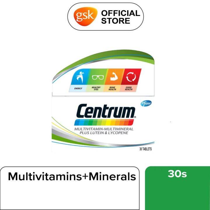 Centrum MultivitaminMultimineral Plus Lutein Healthy Eyes Lycopene