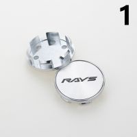 4ชิ้นเซ็ต RAYS Wheel Cap 53Mm OD &amp; 48Mm ID Wheel Center Hub Cap ฝาครอบขอบรถ