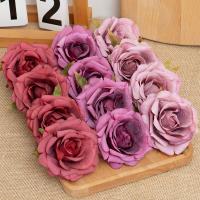 [5PCS] 6CM Artificial Rose Flower Heads High Simulation Wedding Decor Party Gifts DIY Handmade Wall Decoration