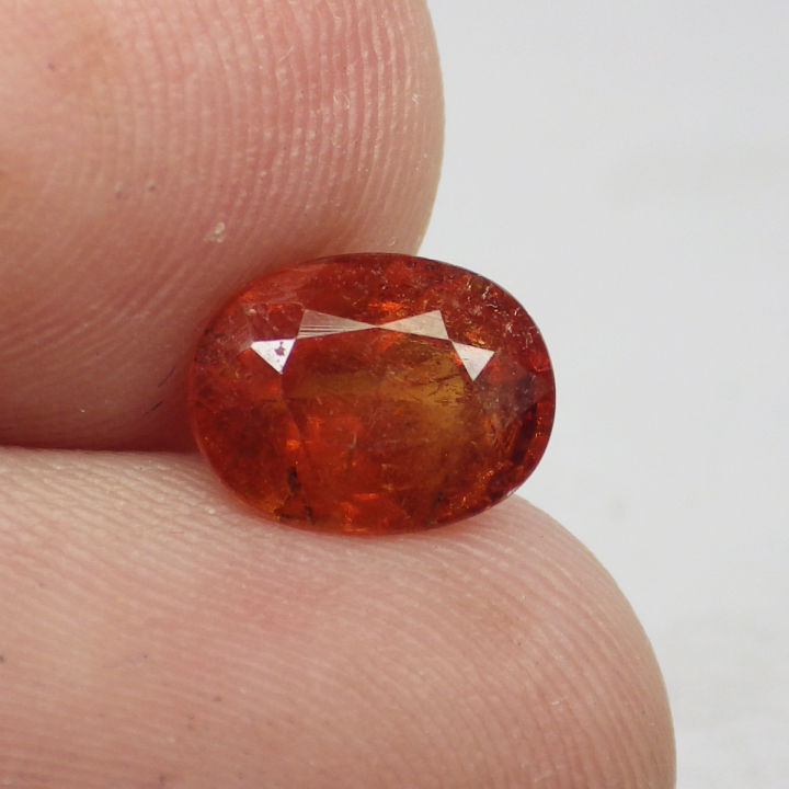 พลอย-โกเมน-สีส้ม-สเปสซาไทท์-การ์เน็ต-ธรรมชาติ-แท้-unheated-natural-spessartite-garnet-หนัก-1-98-กะรัต