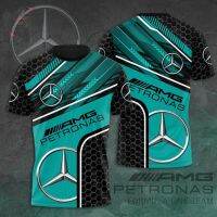 （ALL IN STOCK 2023）  Mer cedes Petronas  F1 Team T-Shirt and Hoodie 3d