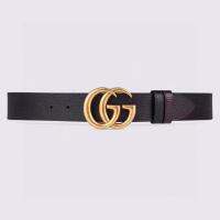 Original high-end 1:1GG mens 3.7cm fashionable rotating double-sided belt [ original gift box]