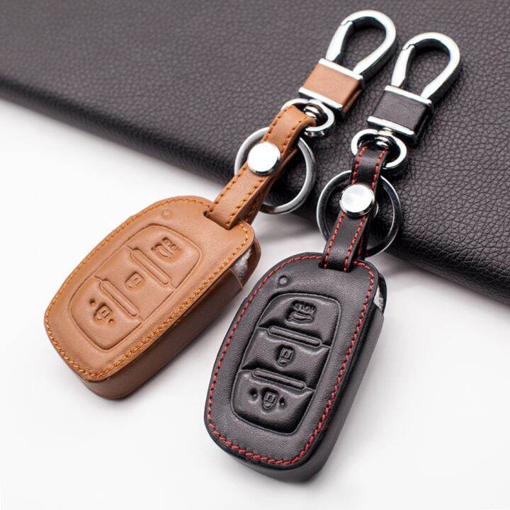 soft-texture-leather-car-key-key-case-cover-for-hyundai-i10-i20-i30-hb20-ix25-ix35-ix45-3-buttons-remote-control