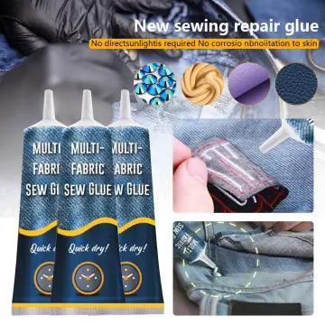 Secure Stitch Liquid Sewing Solution Kit! Fabric Glue