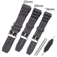 18mm 20mm 22mm Watchbands Silicone Rubber Watch Band Replace Electronic Wrist  Sports Straps Straps