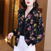 Baseball uniform foreign style jacket women s spring and autumn summer