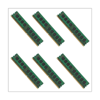 6X 4GB 2RX8 PC3-10600E 1.5V DDR3 1333MHz ECC Memory RAM Unbuffered for Server Workstation(4G)