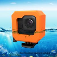 เคสป้องกันกรอบป้องกันกล้องเพื่อการกีฬาสำหรับ GoPro Hero 11อุปกรณ์ป้องกันขนาดเล็กสีดำอุปกรณ์เสริม EVA กันซิงค์ลอยตัว