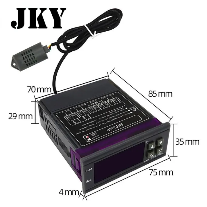 SHT2000 Digital Temperature And Humidity Controller AC 110220V