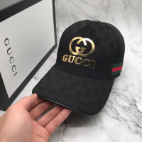 Guccis แฟชั่นลำลองหมวกบังแดดหมวกแก๊ปโผล่ชายและหมวกเบสบอลครีมกันแดดสตรี