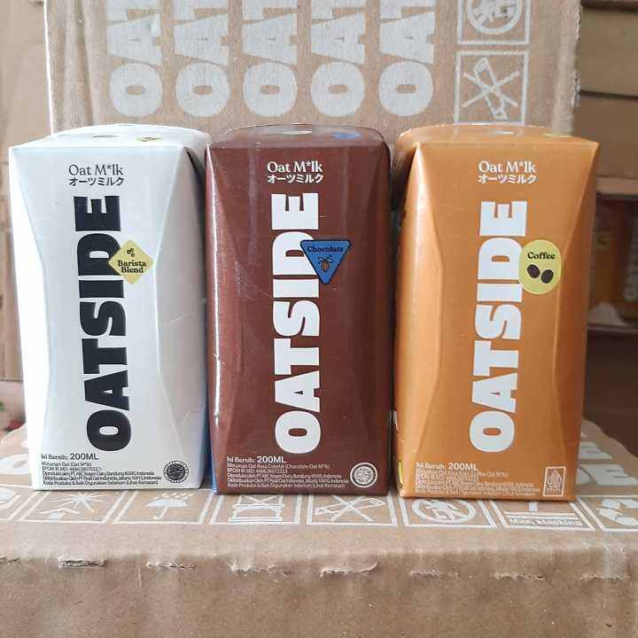 Oatside Mini Straw Oat Milk 200ml Kemasan Dengan Sedotan [satuan