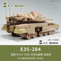 1/35รถถัง M1A1อเมริกันรุ่น TUSK Abrams ดัดแปลง E35-284ของเล่นแบบชุดสะสมประกอบที่ได้รับการฟื้นฟูอย่างมาก