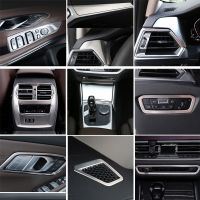 Car Console Gearbox Panel Trim Window Lift Switch Control Panel Frame dashboard Gear Shift Panel decorative For BMW 3 Series G20