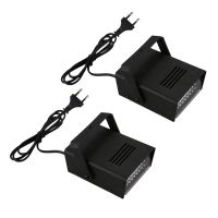 2X Mini LED Strobe Stroboscope Blitzer White Light Effect AC 100-240V Disco Stage