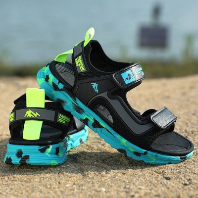 2023 Fashion Sandals Summer Leisure Beach Holiday Shoes Slippers Comfortable Casual Sneakers For Kids Boys Girls Children Wading