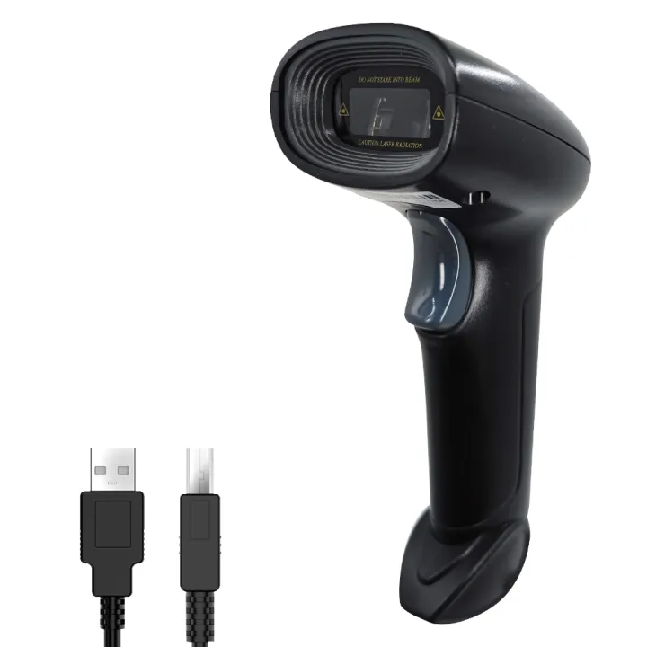 Factory Direct Handheld Laser 1D Barcode Scanner USB Connection for POS ...