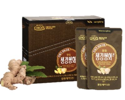 ชาขิงเกาหลี kwangdong ginger ssang hwa Jin  traditional Korean tea for restoring energy  100ml 광동 생강쌍화진