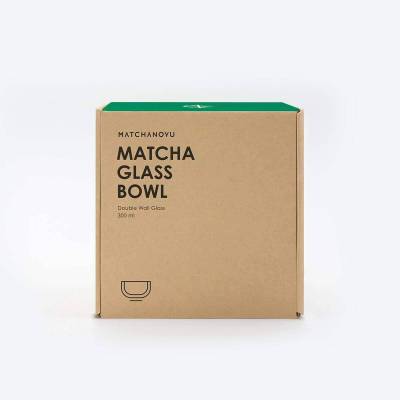 Matcha Double-walled Glass Bowl