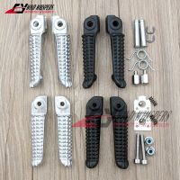 Motorcycle Front Rear Footrests Foot Pegs For Yamaha YZF R1 1998-2014 R6 1999-2014 R6S 2003-2008