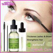DORISNA Dầu Thầu Dầu Tự Nhiên Serum Mọc Lông Mi Dung Dịch Tinh Dầu Dưỡng