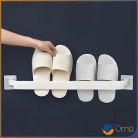 Orna ราวพลาสติกตากผ้า ที่ตากผ้า อเนกประสงค์ ติดผนัง ไม่ต้องเจาะรู ตากผ้าเช็ดตัว Towel Holder สปอตสินค้าร