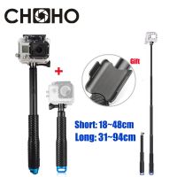 Self Selfie Stick Handheld Waterproof Monopod + Remote Case for Go pro HERO 11 8 9 10 xiaomi yi 4K SJCAM SJ4000 Accessories