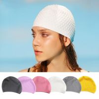 【CW】 cap Adults Large Men Diving Caps Swim Pool hat Hair Ear