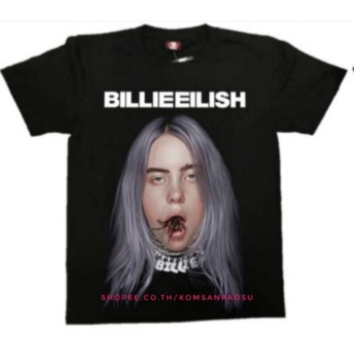 2023-เสื้อยืด-billie-eilish-raptee-hiphop-เสื้อวง-billieeilish-เสื้อยืด