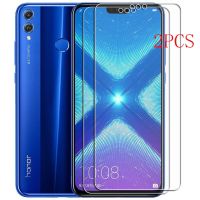 2PCS สำหรับ Huawei Honor 8X (ดู 10 Lite) กระจกนิรภัย HD สูงป้องกัน JSN-L11 JSN-L21 L22 JSN-L42 ฟิล์มป้องกันหน้าจอ