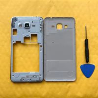 For Samsung Galaxy J2 Prime G532 G532H G532F G532G G532M Original Phone Middle Frame With Rear Battery Door Housing Back Cover Replacement Parts