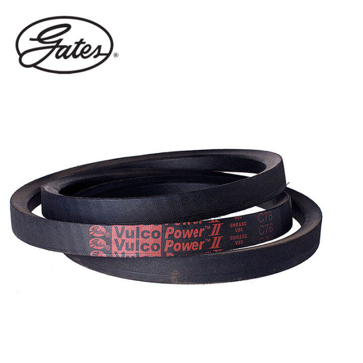 Gates /gates industrial belt rubber Vbelt C C206 to C216 transmission belt Lazada PH