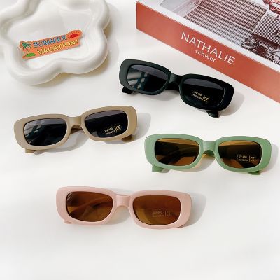 2022 Boy Girl Cute Cartoon Bear Shape Round Sunglasses Children Vintage Square Sunglasses UV Protection Classic Kids Eyewear
